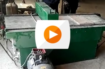 萊州萊東機械有限公司石材條紋機(視頻)